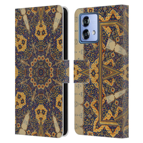 Aimee Stewart Mandala Ancient Script Leather Book Wallet Case Cover For Motorola Moto G84 5G