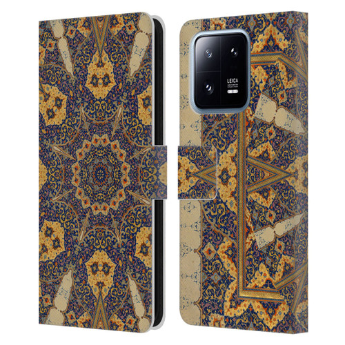 Aimee Stewart Mandala Ancient Script Leather Book Wallet Case Cover For Xiaomi 13 Pro 5G