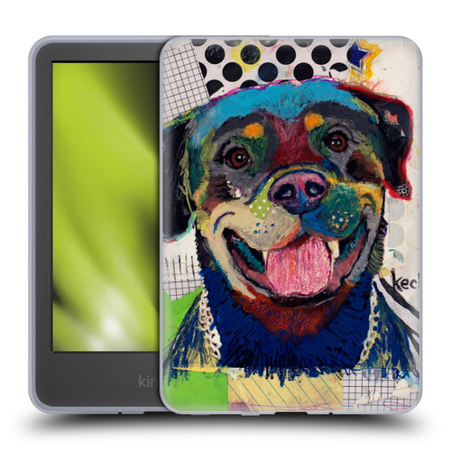 Michel Keck Dogs Rottweiler Soft Gel Case for Amazon Kindle 11th Gen 6in 2022