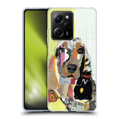 Michel Keck Dogs Basset Hound Soft Gel Case for Xiaomi Redmi Note 12 Pro 5G