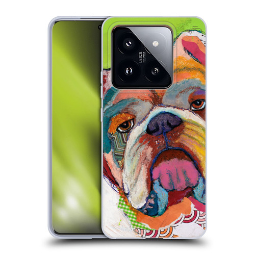 Michel Keck Dogs Bulldog Soft Gel Case for Xiaomi 14 Pro