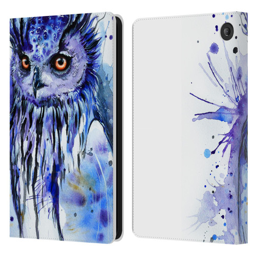 Pixie Cold Animals Secrets Leather Book Wallet Case Cover For Amazon Fire 7 2022