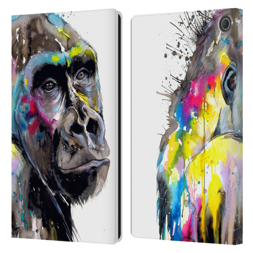 Pixie Cold Animals I See The Future Leather Book Wallet Case Cover For Amazon Fire Max 11 2023