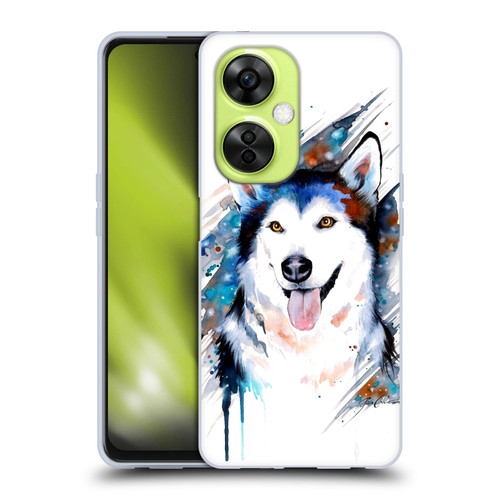 Pixie Cold Animals Husky Soft Gel Case for OnePlus Nord CE 3 Lite 5G