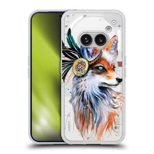 Pixie Cold Animals Fox Soft Gel Case for Nothing Phone (2a)