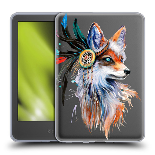 Pixie Cold Animals Fox Soft Gel Case for Amazon Kindle 11th Gen 6in 2022