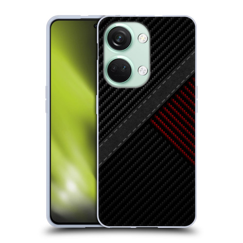 Alyn Spiller Carbon Fiber Stitch Soft Gel Case for OnePlus Nord 3 5G