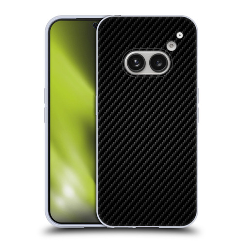 Alyn Spiller Carbon Fiber Plain Soft Gel Case for Nothing Phone (2a)