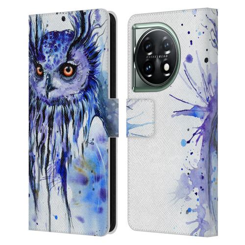 Pixie Cold Animals Secrets Leather Book Wallet Case Cover For OnePlus 11 5G