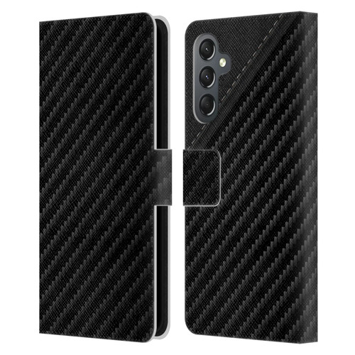 Alyn Spiller Carbon Fiber Leather Leather Book Wallet Case Cover For Samsung Galaxy A25 5G