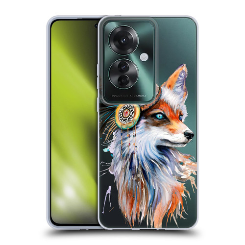Pixie Cold Animals Fox Soft Gel Case for OPPO Reno11 F 5G / F25 Pro 5G