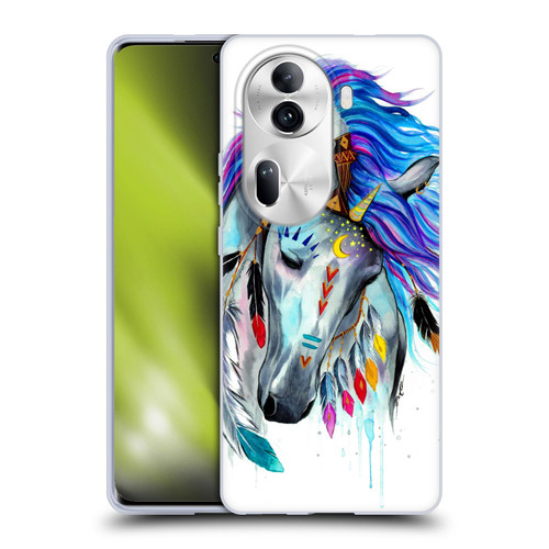Pixie Cold Animals Spirit Soft Gel Case for OPPO Reno11 Pro