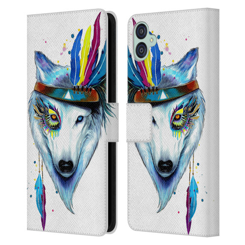 Pixie Cold Animals Warrior Leather Book Wallet Case Cover For Samsung Galaxy M04 5G / A04e
