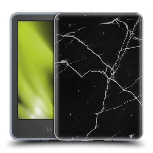 Alyn Spiller Marble Black Soft Gel Case for Amazon Kindle 11th Gen 6in 2022