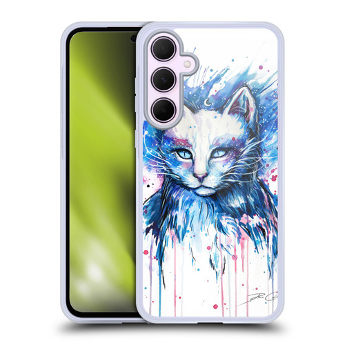 Pixie Cold Cats Space Soft Gel Case for Samsung Galaxy A35 5G