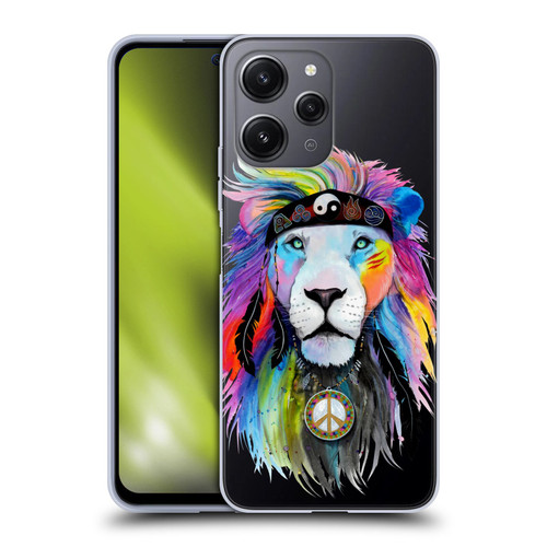 Pixie Cold Cats Hippy Lion Soft Gel Case for Xiaomi Redmi 12