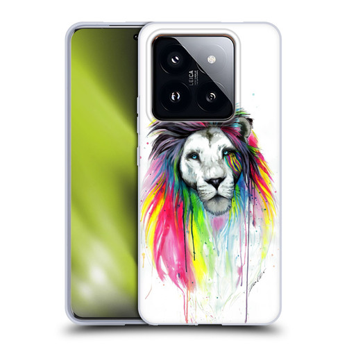 Pixie Cold Cats Rainbow Mane Soft Gel Case for Xiaomi 14 Pro