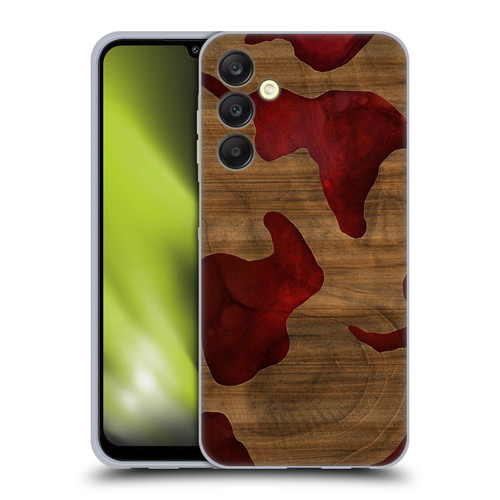Alyn Spiller Wood & Resin Fire Soft Gel Case for Samsung Galaxy A25 5G