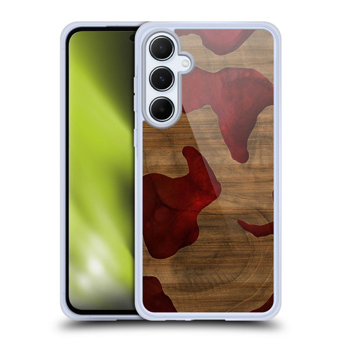 Alyn Spiller Wood & Resin Fire Soft Gel Case for Samsung Galaxy A55 5G