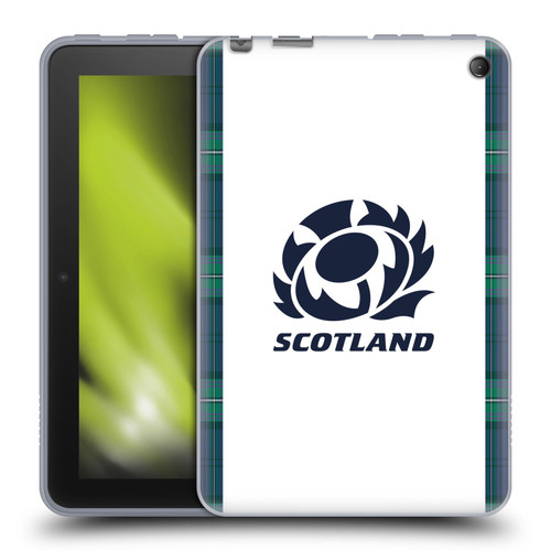Scotland Rugby 2023/24 Crest Kit Away Soft Gel Case for Amazon Fire 7 2022