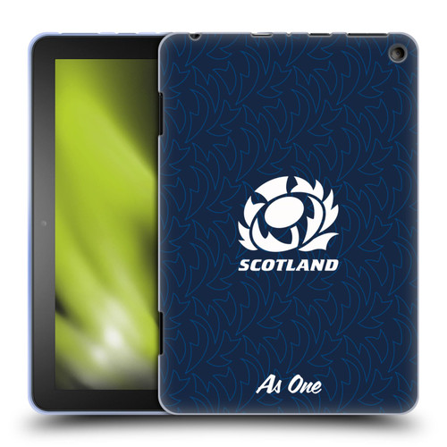 Scotland Rugby Graphics Pattern Soft Gel Case for Amazon Fire HD 8/Fire HD 8 Plus 2020