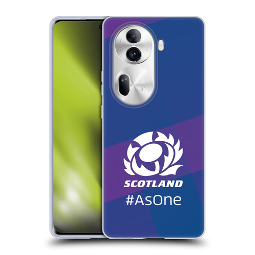 Scotland Rugby Logo 2 As One Soft Gel Case for OPPO Reno11 Pro