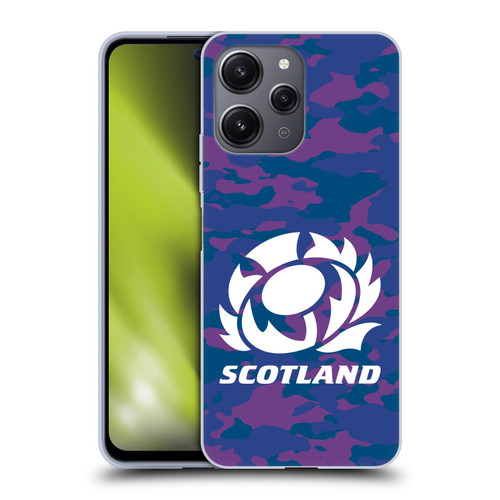 Scotland Rugby Logo 2 Camouflage Soft Gel Case for Xiaomi Redmi 12
