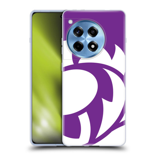Scotland Rugby Oversized Thistle Purple Heather Soft Gel Case for OnePlus 12R