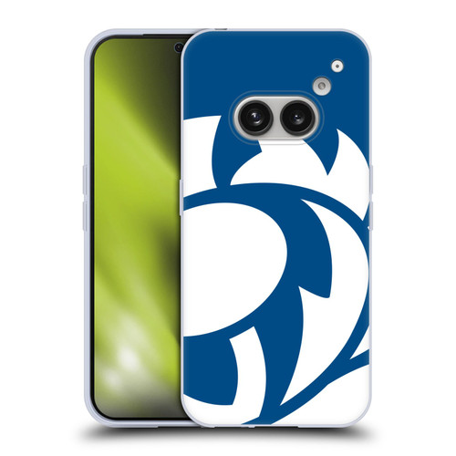 Scotland Rugby Oversized Thistle Saltire Blue Soft Gel Case for Nothing Phone (2a)