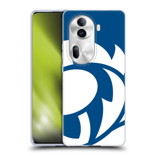 Scotland Rugby Oversized Thistle Saltire Blue Soft Gel Case for OPPO Reno11 Pro