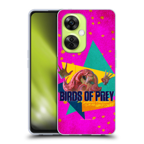 Birds of Prey DC Comics Graphics Panic In Neon Soft Gel Case for OnePlus Nord CE 3 Lite 5G