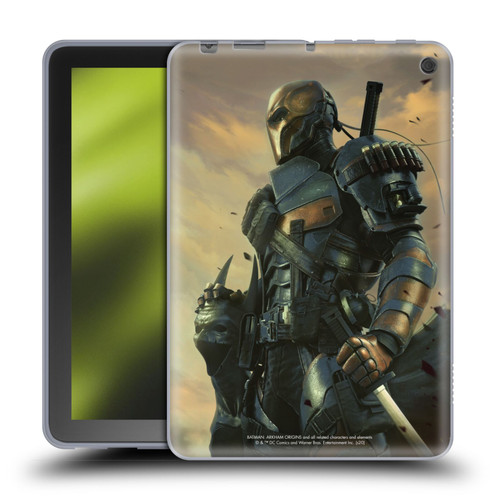 Batman Arkham Origins Key Art Deathstroke 2 Soft Gel Case for Amazon Fire HD 8/Fire HD 8 Plus 2020