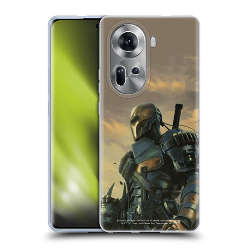 Batman Arkham Origins Key Art Deathstroke 2 Soft Gel Case for OPPO Reno11