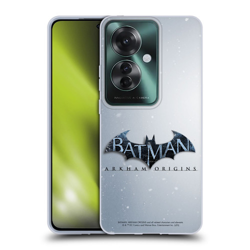 Batman Arkham Origins Key Art Logo Soft Gel Case for OPPO Reno11 F 5G / F25 Pro 5G