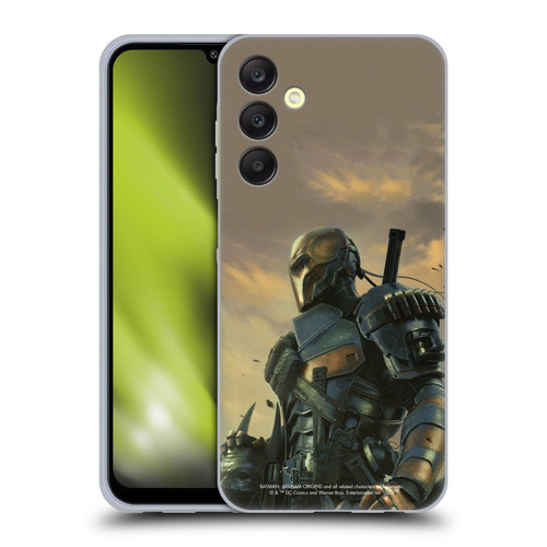 Batman Arkham Origins Key Art Deathstroke 2 Soft Gel Case for Samsung Galaxy A25 5G
