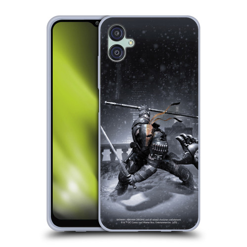 Batman Arkham Origins Key Art Deathstroke Soft Gel Case for Samsung Galaxy M04 5G / A04e