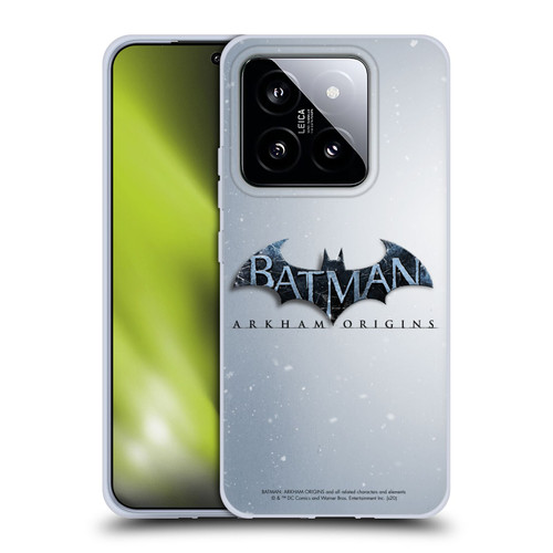 Batman Arkham Origins Key Art Logo Soft Gel Case for Xiaomi 14