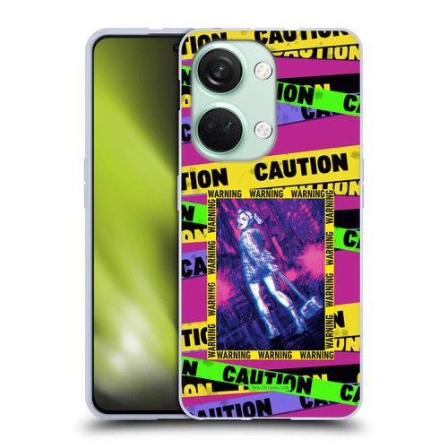 Birds of Prey DC Comics Harley Quinn Art Warning Soft Gel Case for OnePlus Nord 3 5G