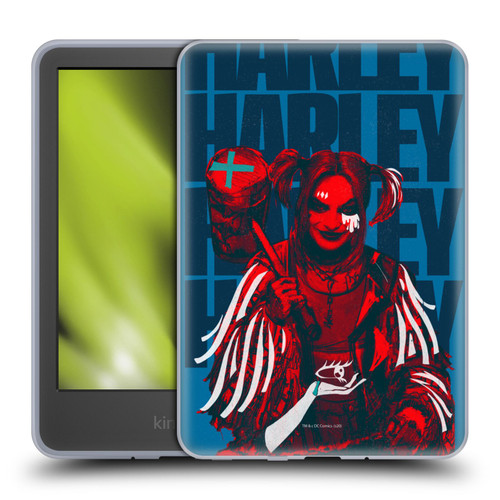 Birds of Prey DC Comics Harley Quinn Art Hammer Soft Gel Case for Amazon Kindle 11th Gen 6in 2022