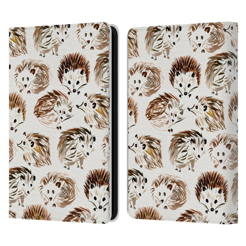 Cat Coquillette Animals Hedgehogs Leather Book Wallet Case Cover For Amazon Kindle 11th Gen 6in 2022