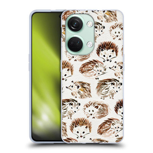 Cat Coquillette Animals Hedgehogs Soft Gel Case for OnePlus Nord 3 5G