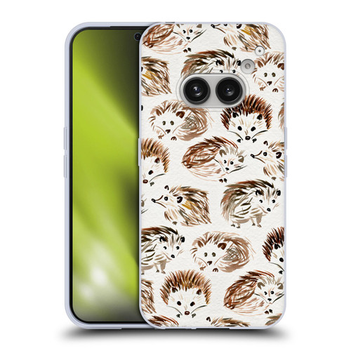 Cat Coquillette Animals Hedgehogs Soft Gel Case for Nothing Phone (2a)