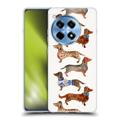 Cat Coquillette Animals Dachshunds Soft Gel Case for OnePlus 12R