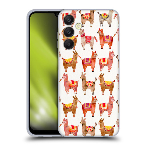 Cat Coquillette Animals Alpacas Soft Gel Case for Samsung Galaxy A25 5G