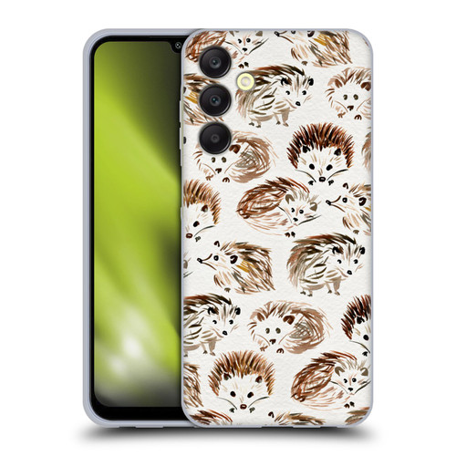 Cat Coquillette Animals Hedgehogs Soft Gel Case for Samsung Galaxy A25 5G