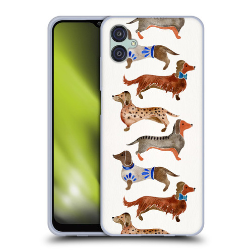 Cat Coquillette Animals Dachshunds Soft Gel Case for Samsung Galaxy M04 5G / A04e