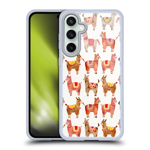 Cat Coquillette Animals Alpacas Soft Gel Case for Samsung Galaxy S23 FE 5G