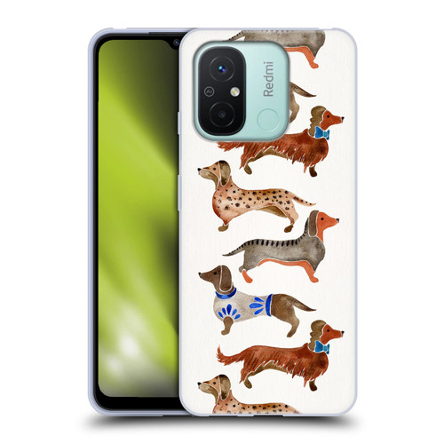 Cat Coquillette Animals Dachshunds Soft Gel Case for Xiaomi Redmi 12C