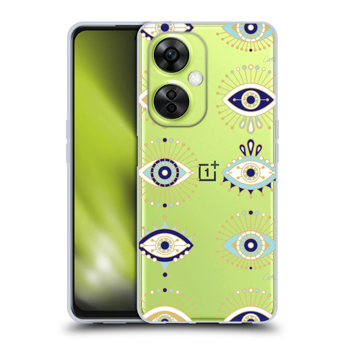 Cat Coquillette Evil Eye Blue Gold Soft Gel Case for OnePlus Nord CE 3 Lite 5G