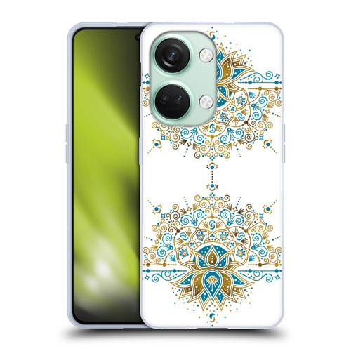 Cat Coquillette Patterns 6 Lotus Bloom Mandala 2 Soft Gel Case for OnePlus Nord 3 5G